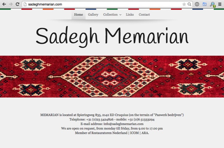 Homepage sadeghmemarian.com